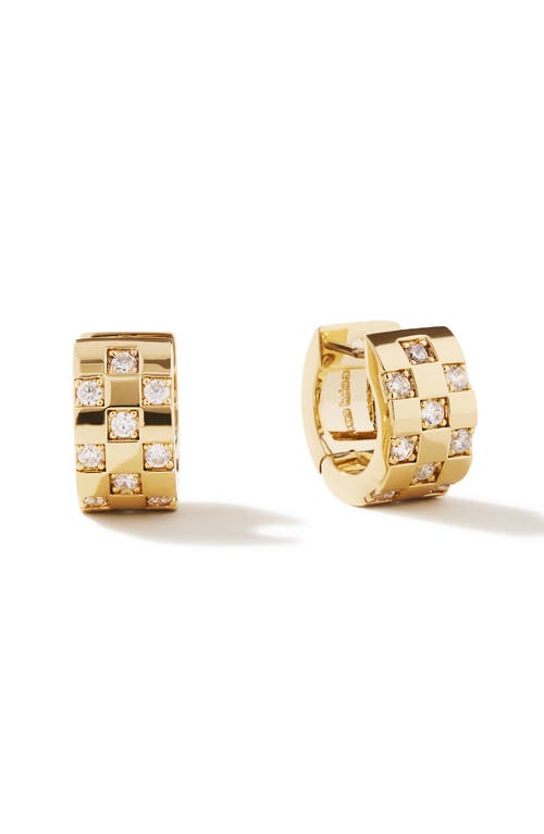 Shop Ana Luisa Small Hoop Earrings In Gold