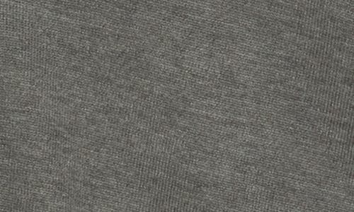 By Design Arlo Twofer Sweater In Light Grey Heather/white