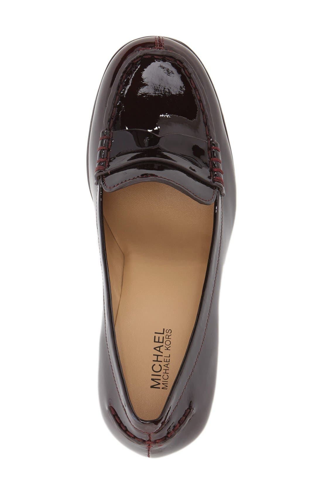 michael kors bayville loafer pumps dillards