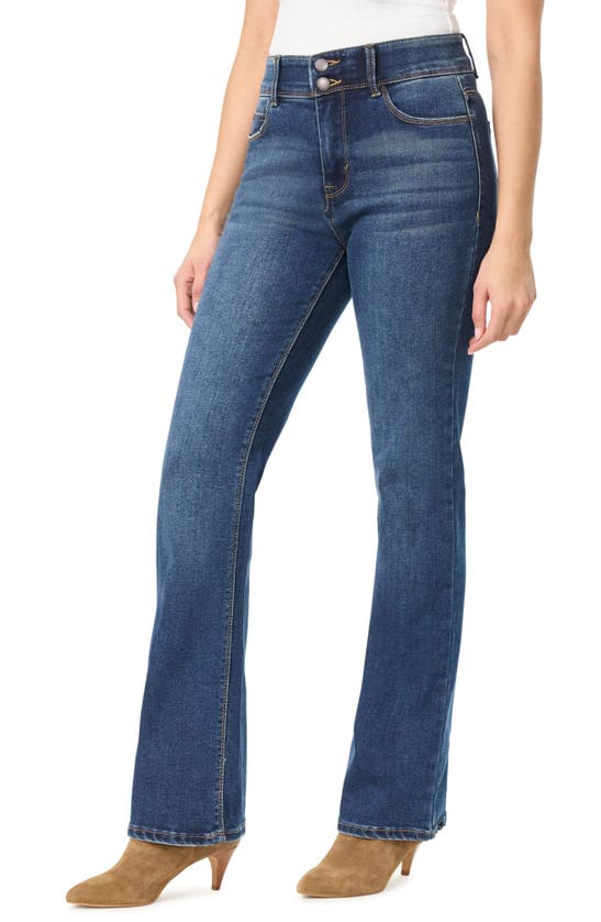 Shop Curve Appeal Joslin High Waist Bootcut Jeans In Oxford Blue