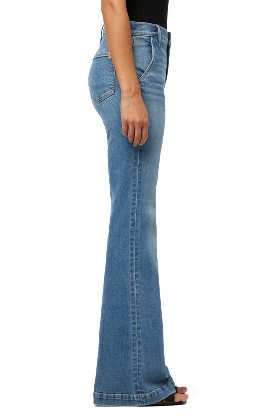 Shop Joe's The Molly High Waist Trouser Flare Jeans In Sultry