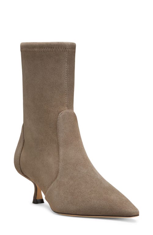 Shop Stuart Weitzman Naomi 50 Bootie In Stone