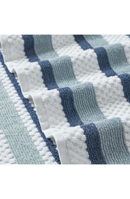 MODERN THREADS MODERN THREADS 6-PIECE MIXED STRIPE & SOLID COTTON TOWEL SET