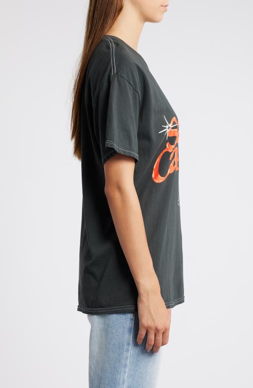 Shop Merch Traffic Sabrina Carpenter Graphic T-shirt In Charcoal