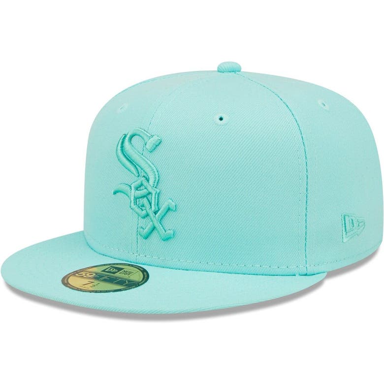New Era Turquoise Chicago White Sox Icon Color Pack 59fifty Fitted Hat ...