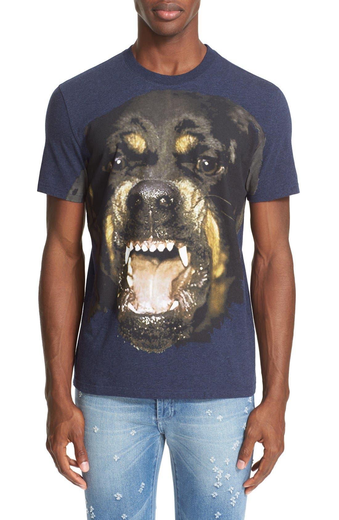 t shirt givenchy dog