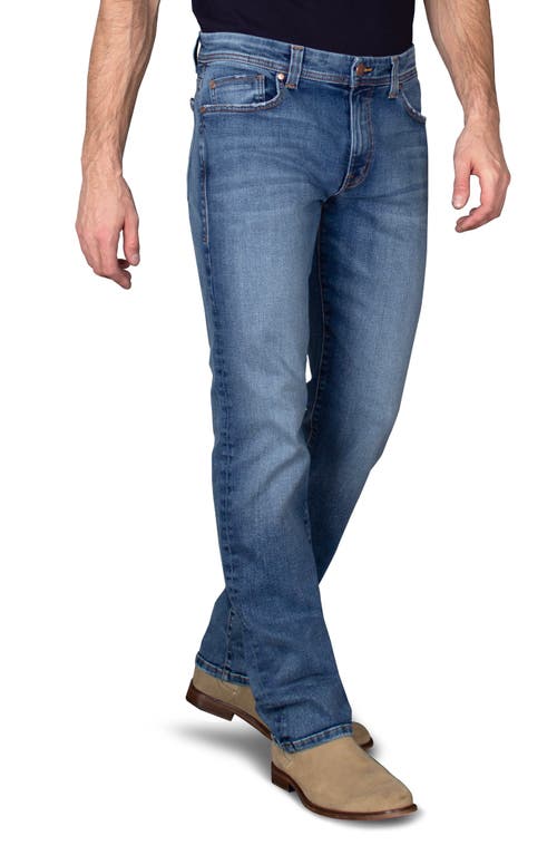 Shop Fidelity Denim Jimmy Slim Straight Leg Jeans In Shasta Blue