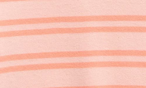 Shop Tucker + Tate Kids' Stripe Long Sleeve Cotton Pocket T-shirt In Pink English Janie Stripe