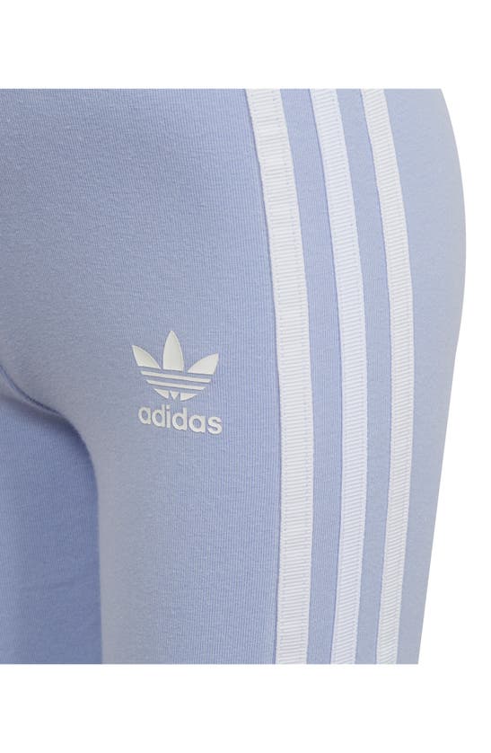 Shop Adidas Originals Adidas Kids' Adicolor Hoodie & Leggings Set In Violet Tone
