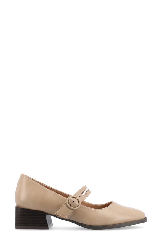 Journee Collection Savvi Mary Jane Pump In Sand