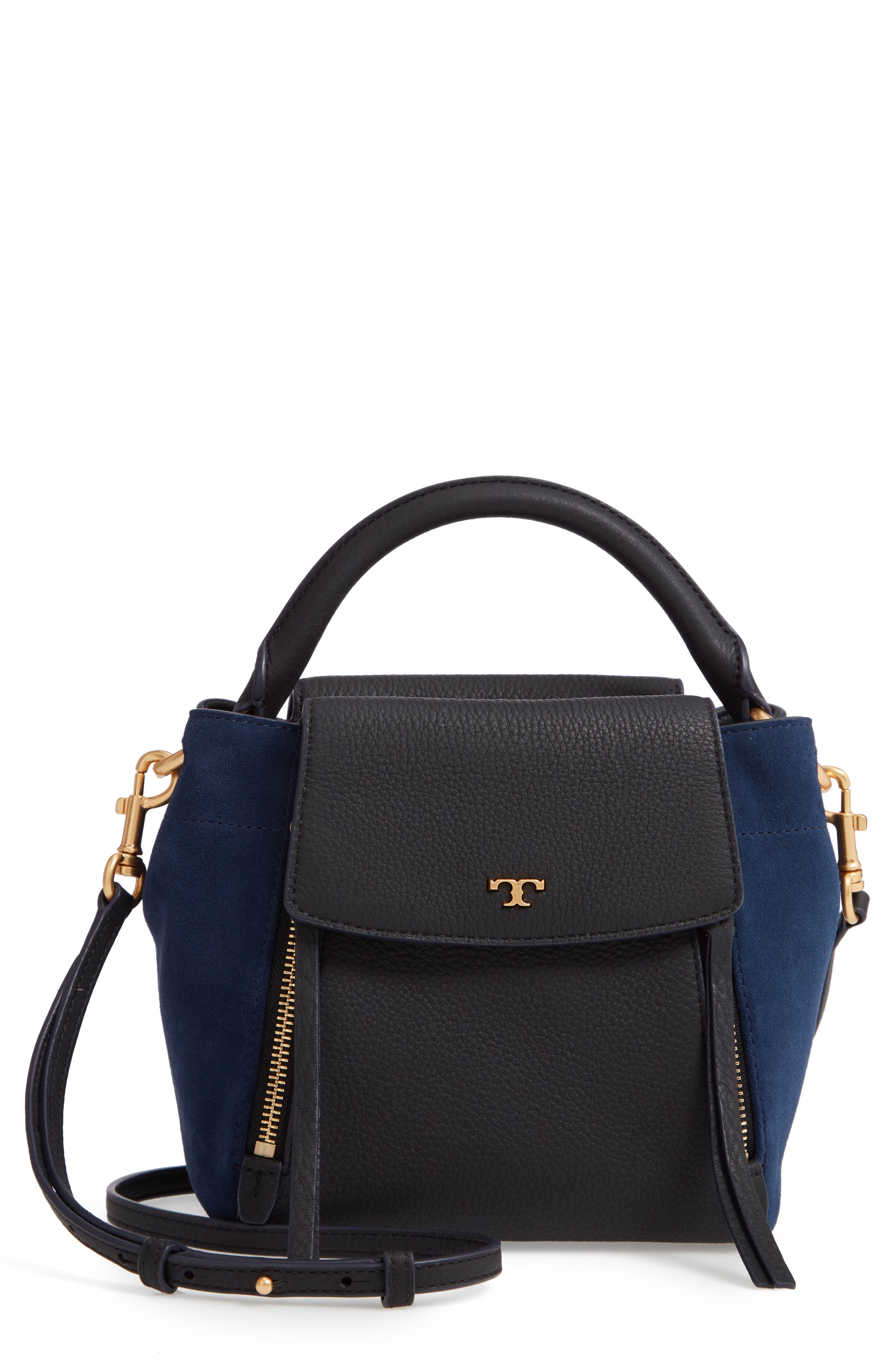 tory burch half moon crossbody bag