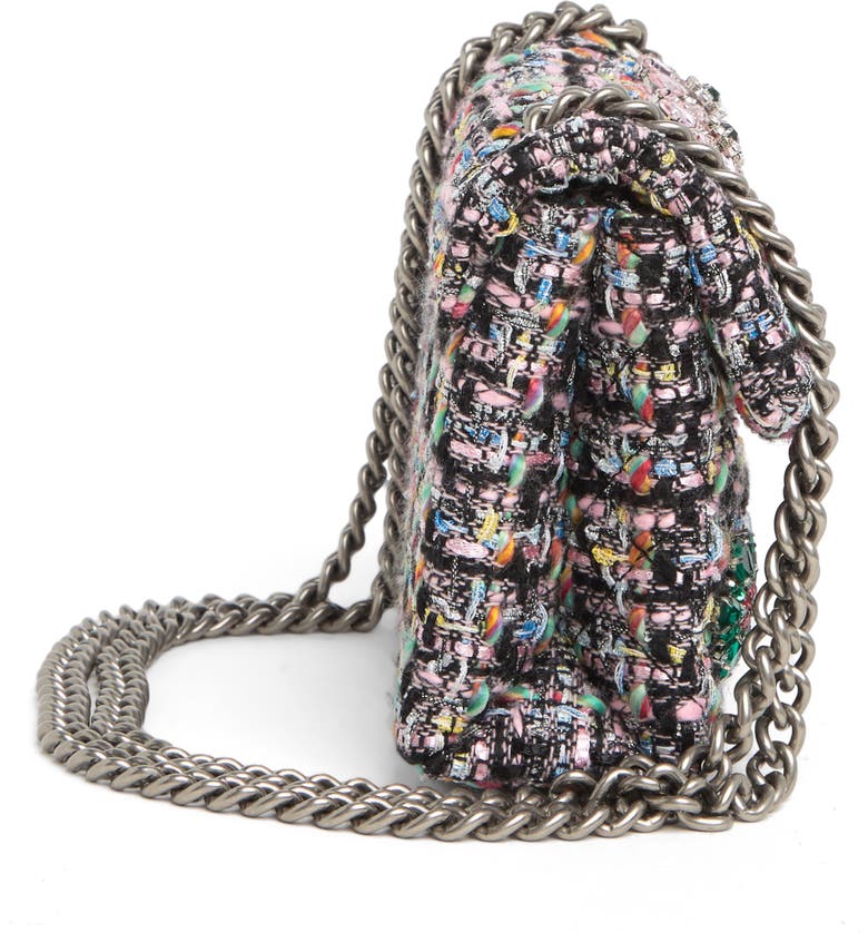Kurt Geiger London Mini Brixton Lock Tweed Shoulder Bag | Nordstromrack