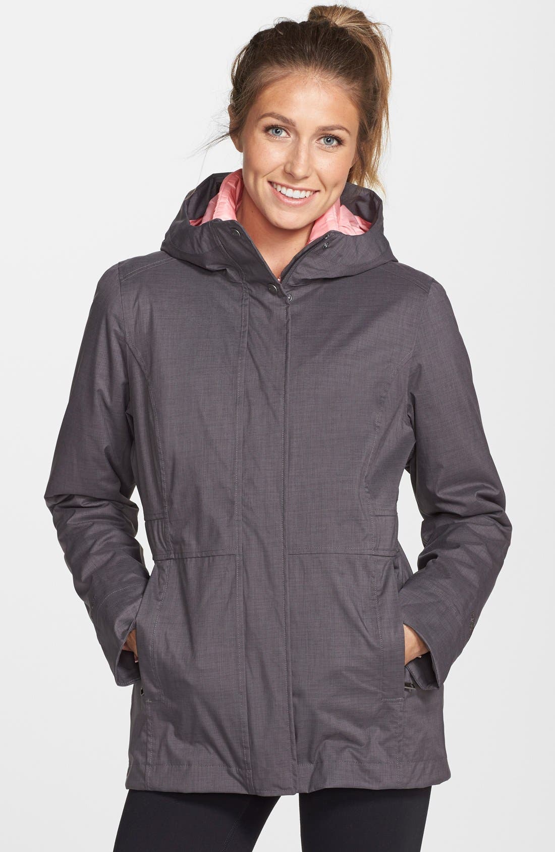 north face laney rain jacket