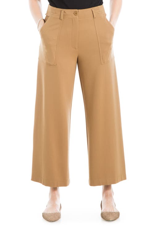 Women's Brown High Waisted Pants