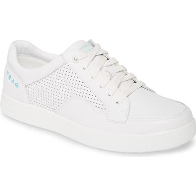 Alegria Baseq Traq(TM) Low Top Sneaker,6.5- White