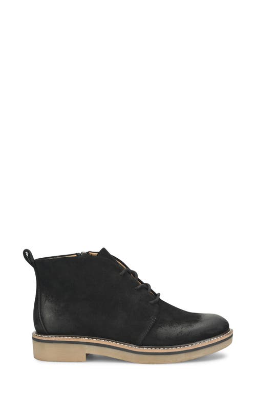 Comfortiva Rebeca Bootie In Black Suede