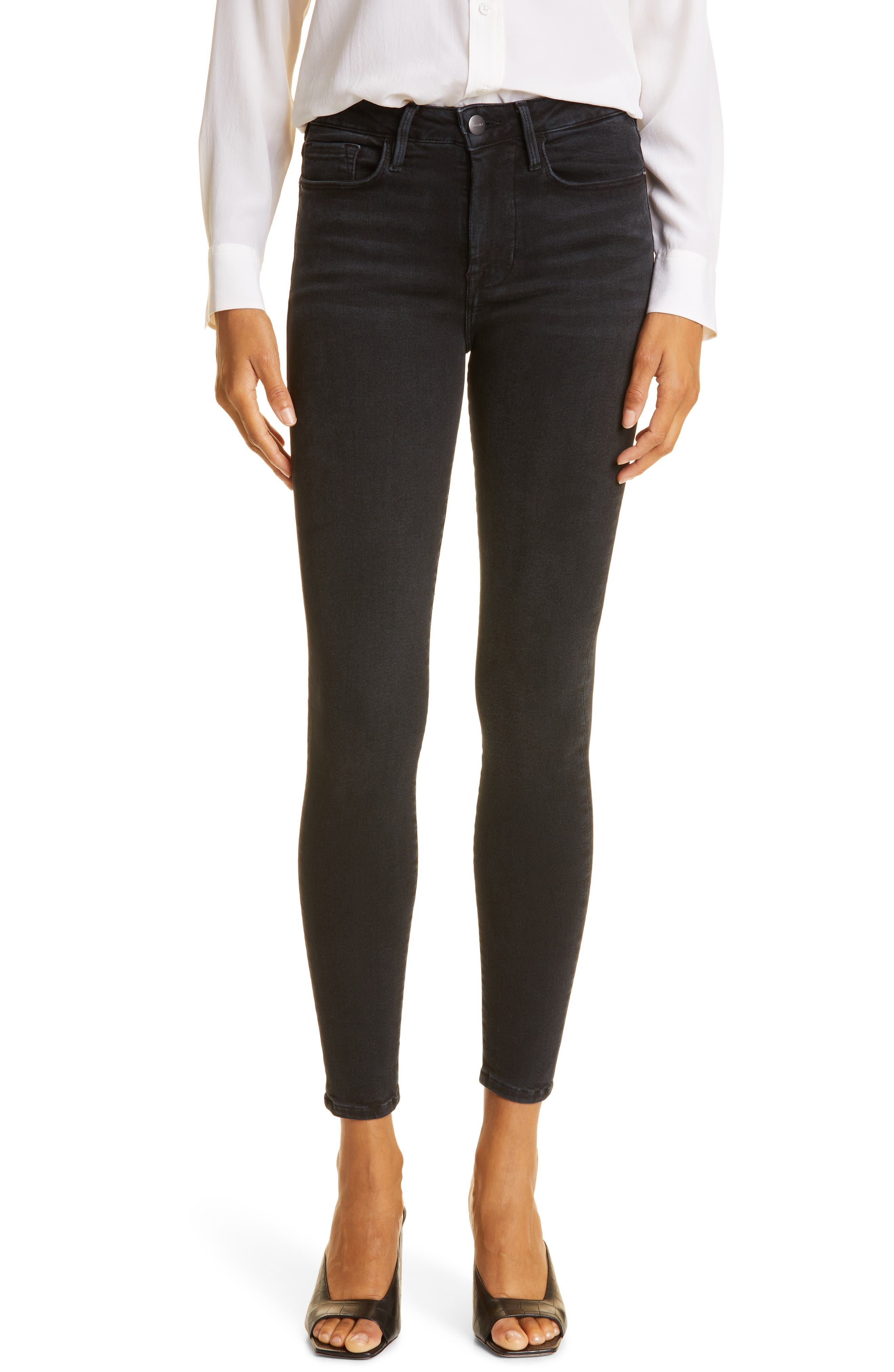 FRAME Le One Organic Cotton Skinny 