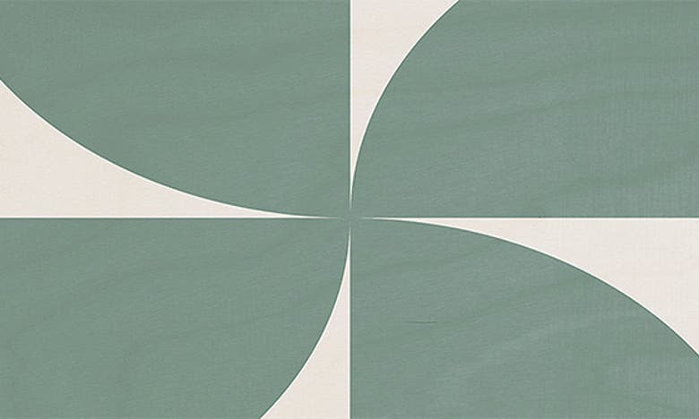 Deny Designs Bold Minimalism Cxii Bamboo Cutting Board In Green