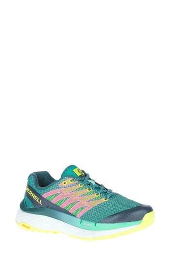Merrell Rubato J135136 Sneakers Womens Size 8.5 Marine Aqua Running Shoes Tf3700 In Multi