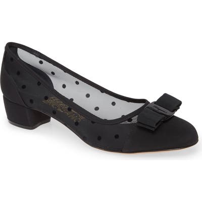 Salvatore Ferragamo Varina Pump, Black