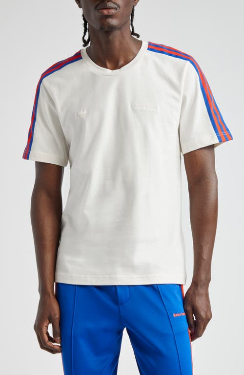 Shop Y-3 Adidas X Wales Bonner X Wales Bonner Set-in Cotton T-shirt In Chalk White