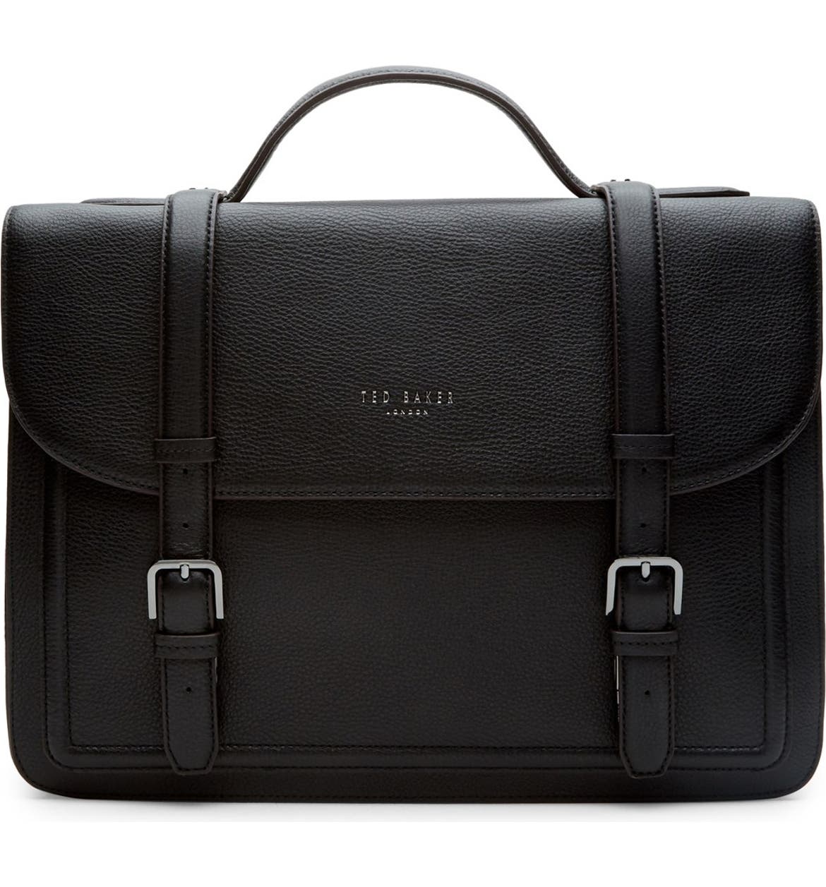 Ted Baker London 'Jagala' Pebbled Leather Messenger Bag | Nordstrom