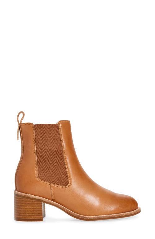 Frankie4 Nina Pointed Toe Chelsea Boot In Camel Leopard Print