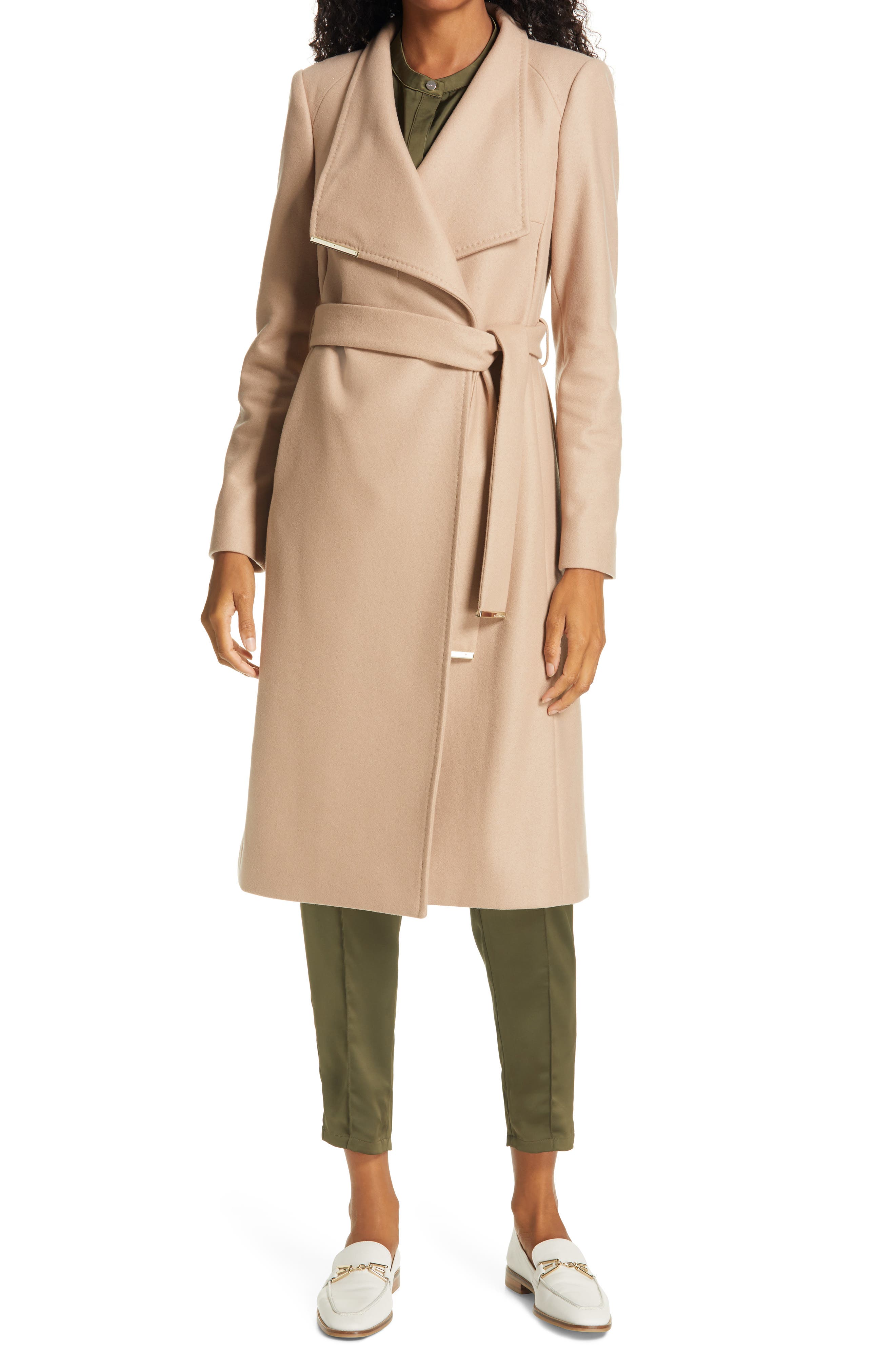 ted baker cashmere wrap coat