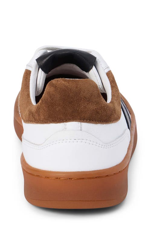 Matisse Quincy Sneaker In White/black Multi