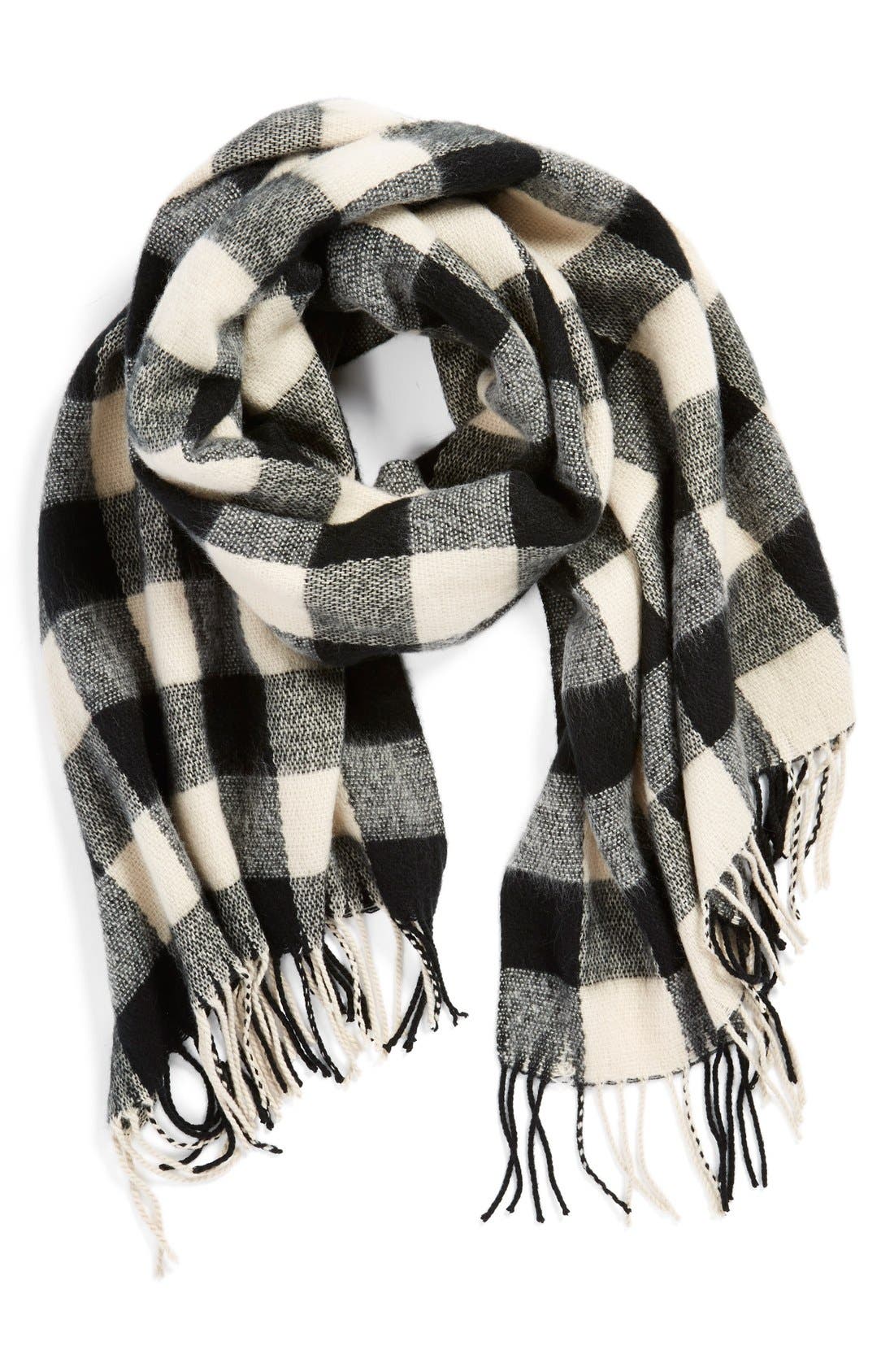 BP. Buffalo Plaid Oblong Scarf Nordstrom