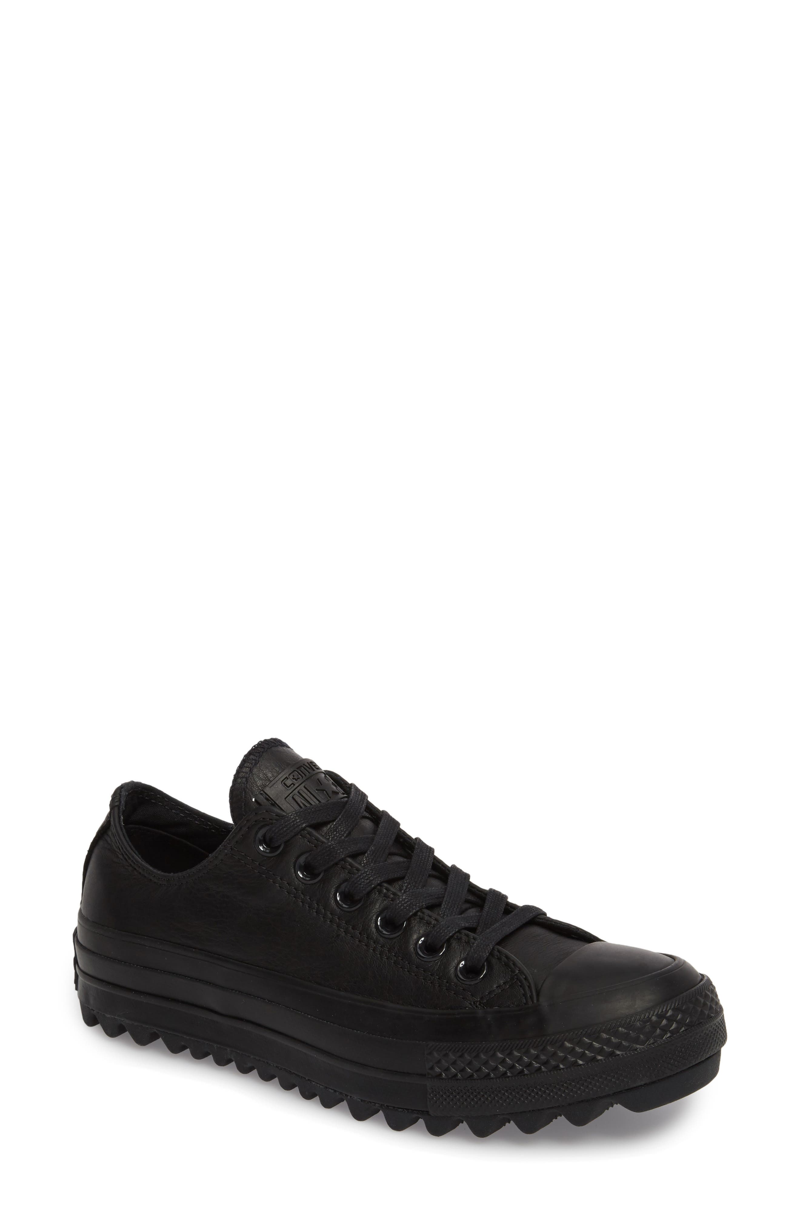 monochrome lift ripple sneaker