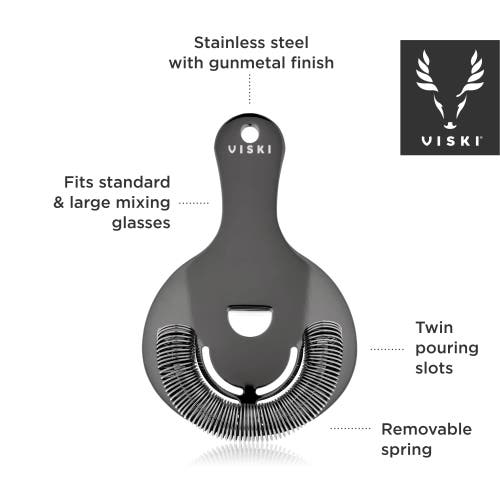 Viski Hawthorne Strainer In Warren