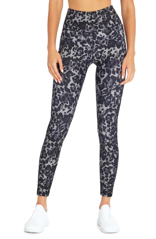 Balance Collection Opatek Leggings In Navy Leopard/ Turbulence