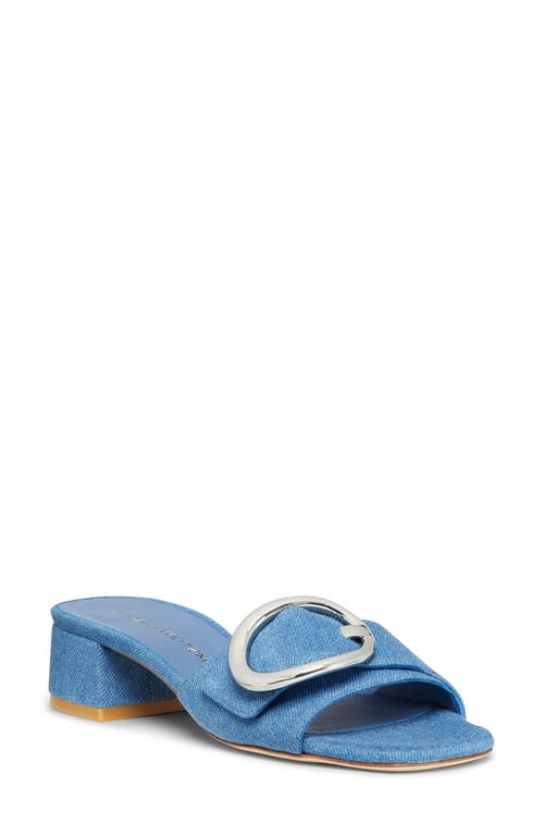 Shop Stuart Weitzman Benni 35 Slide Sandal In Washed