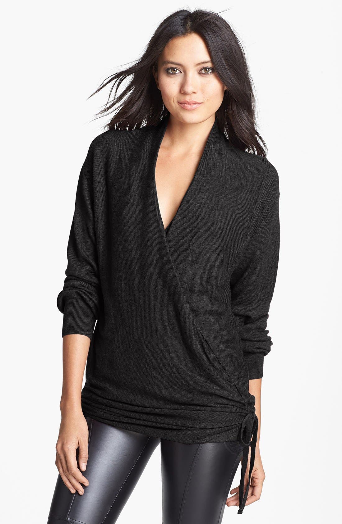 Leith Side Tie Wrap Sweater Nordstrom