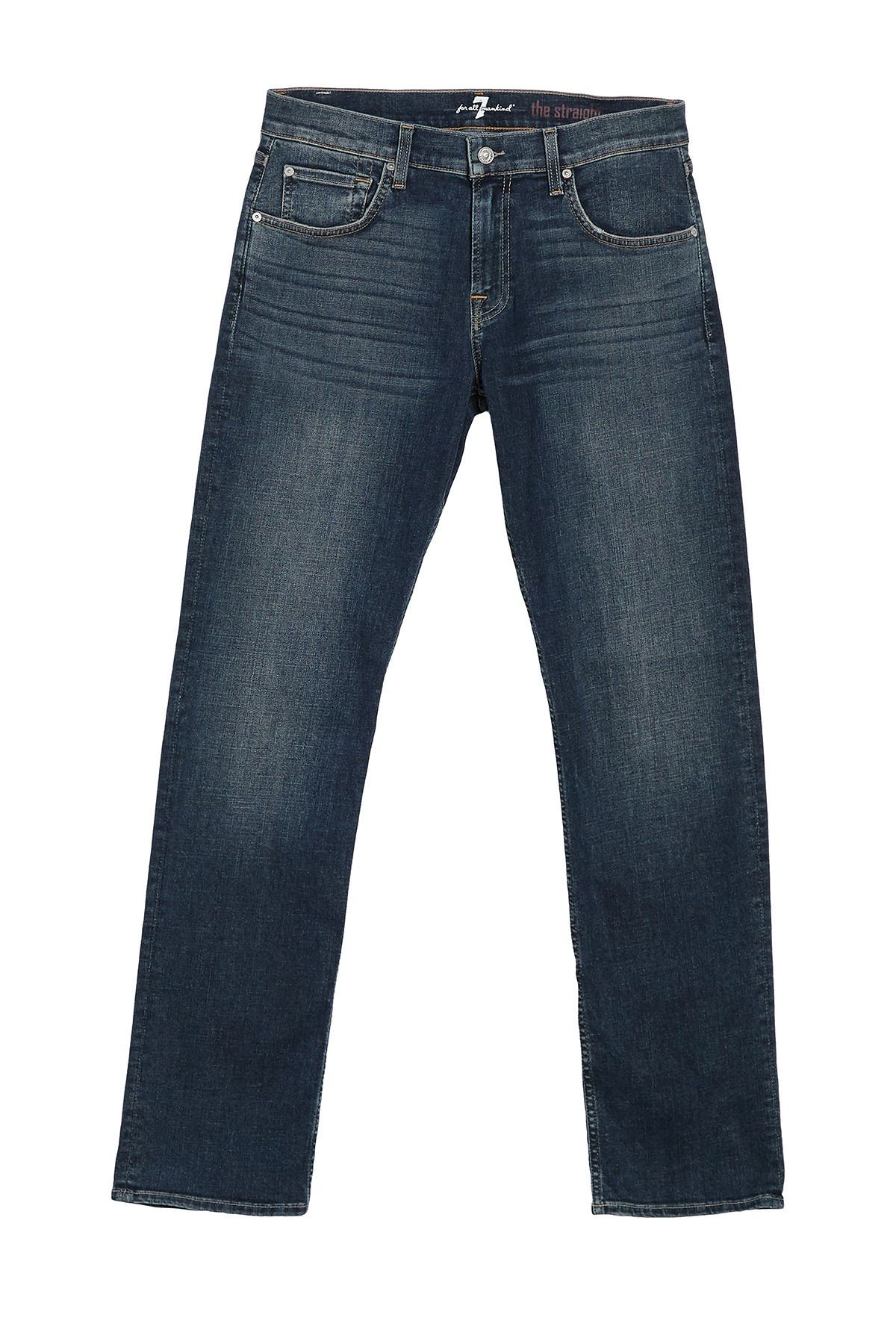 7 For All Mankind Straight Leg Jeans In Champlin