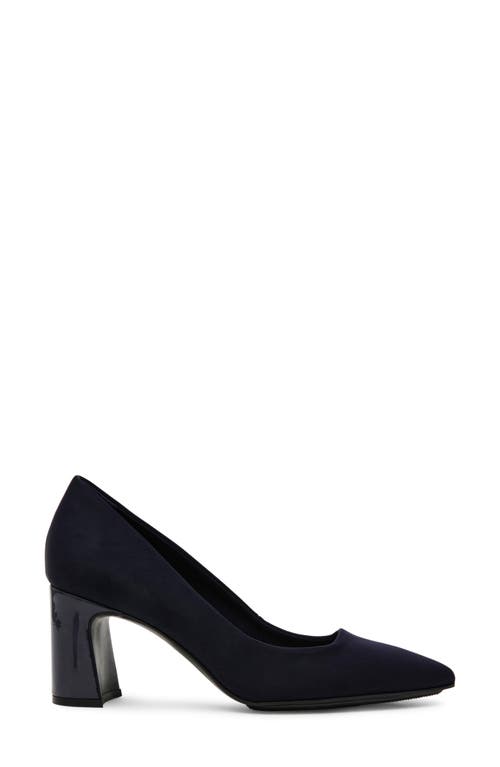 Shop Anne Klein Barstow Pointed Toe Pump In Navy