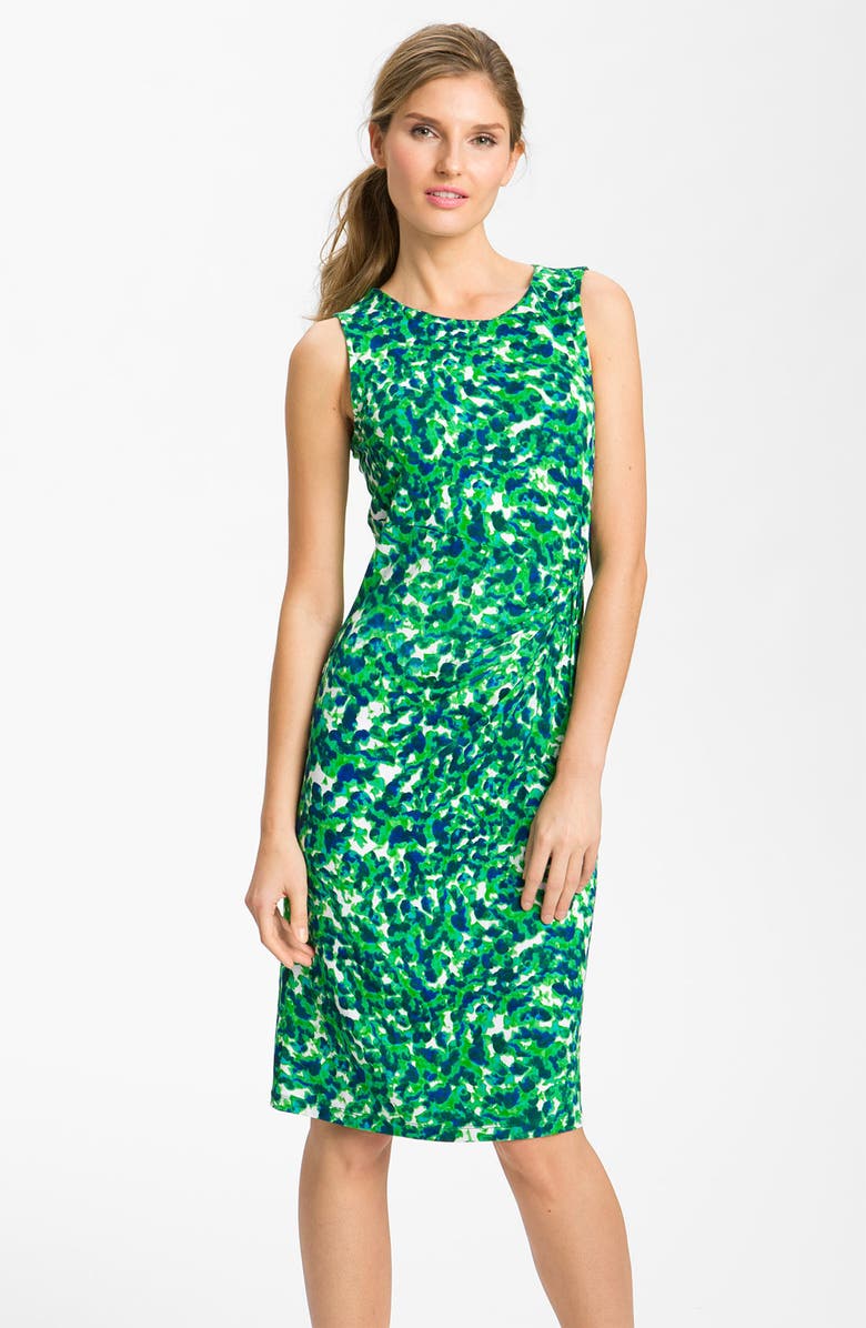 Anne Klein 'Petal' Abstract Knit Dress | Nordstrom