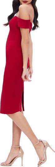 Bailey Off the Shoulder Body-Con Dress