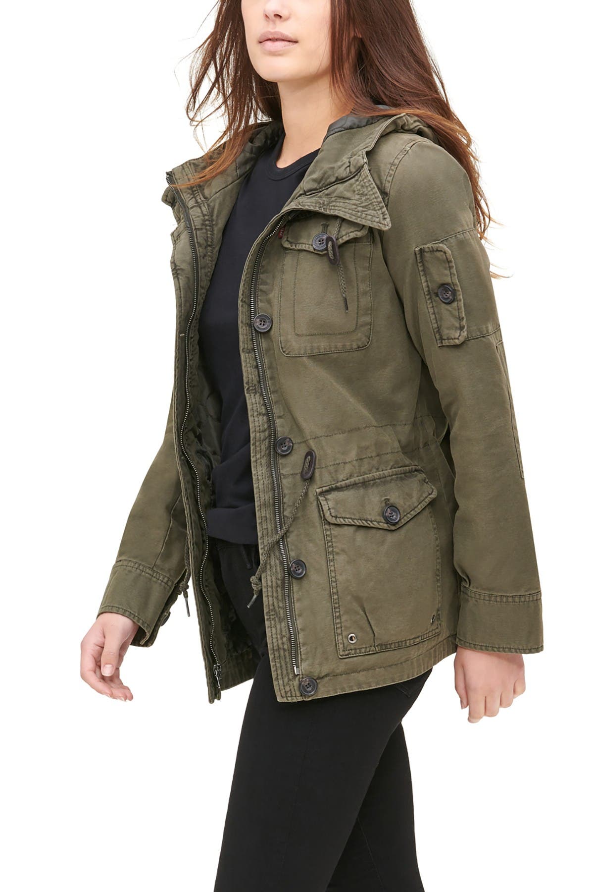 levi's military jacket womens