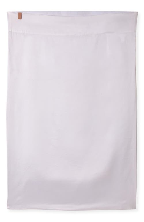 Lunya Washable Silk Pillowcase in Tranquil White at Nordstrom, Size Queen