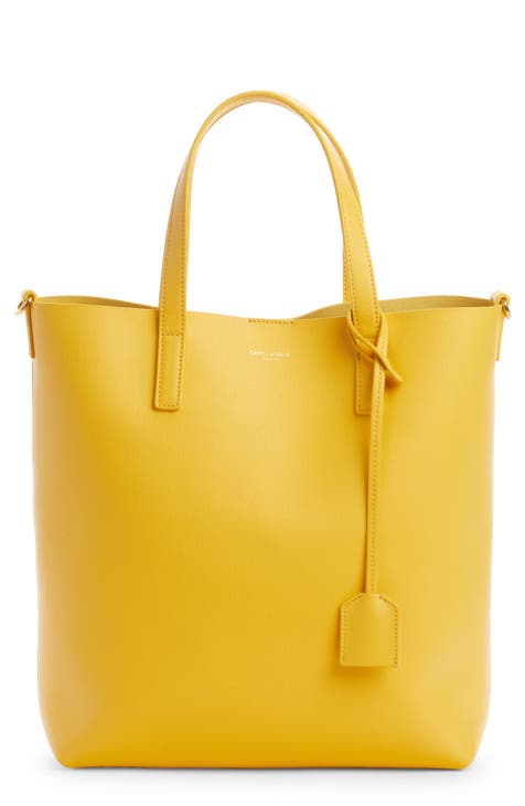 Saint Laurent Leather Shopping Tote
