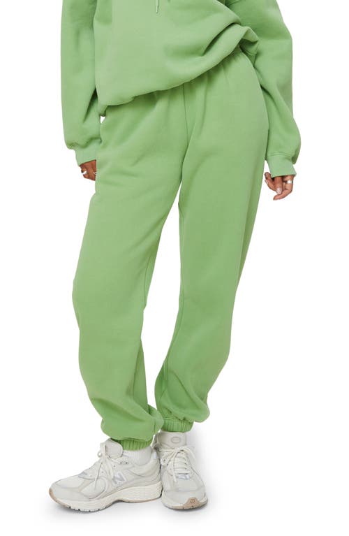 Renna Recycled Cotton Blend Sweatpants in Green