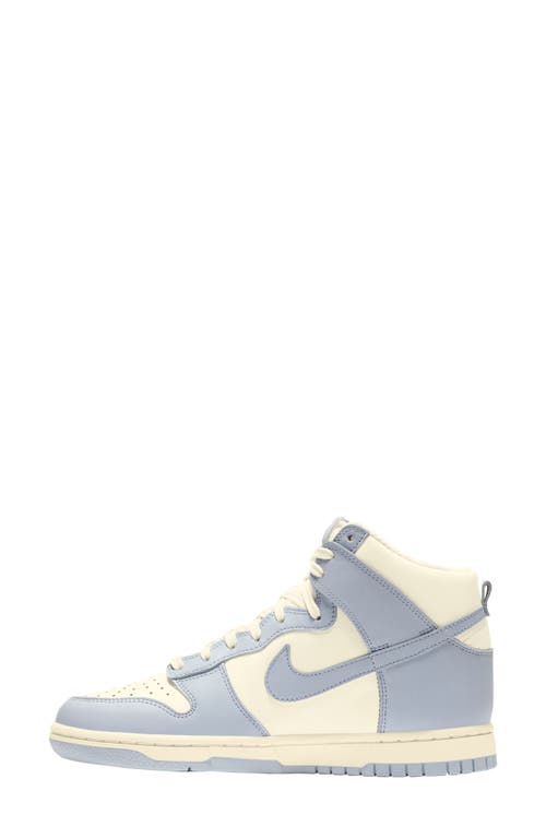 Shop Nike Dunk High Basketball Sneaker In Sail/grey/pale Ivory