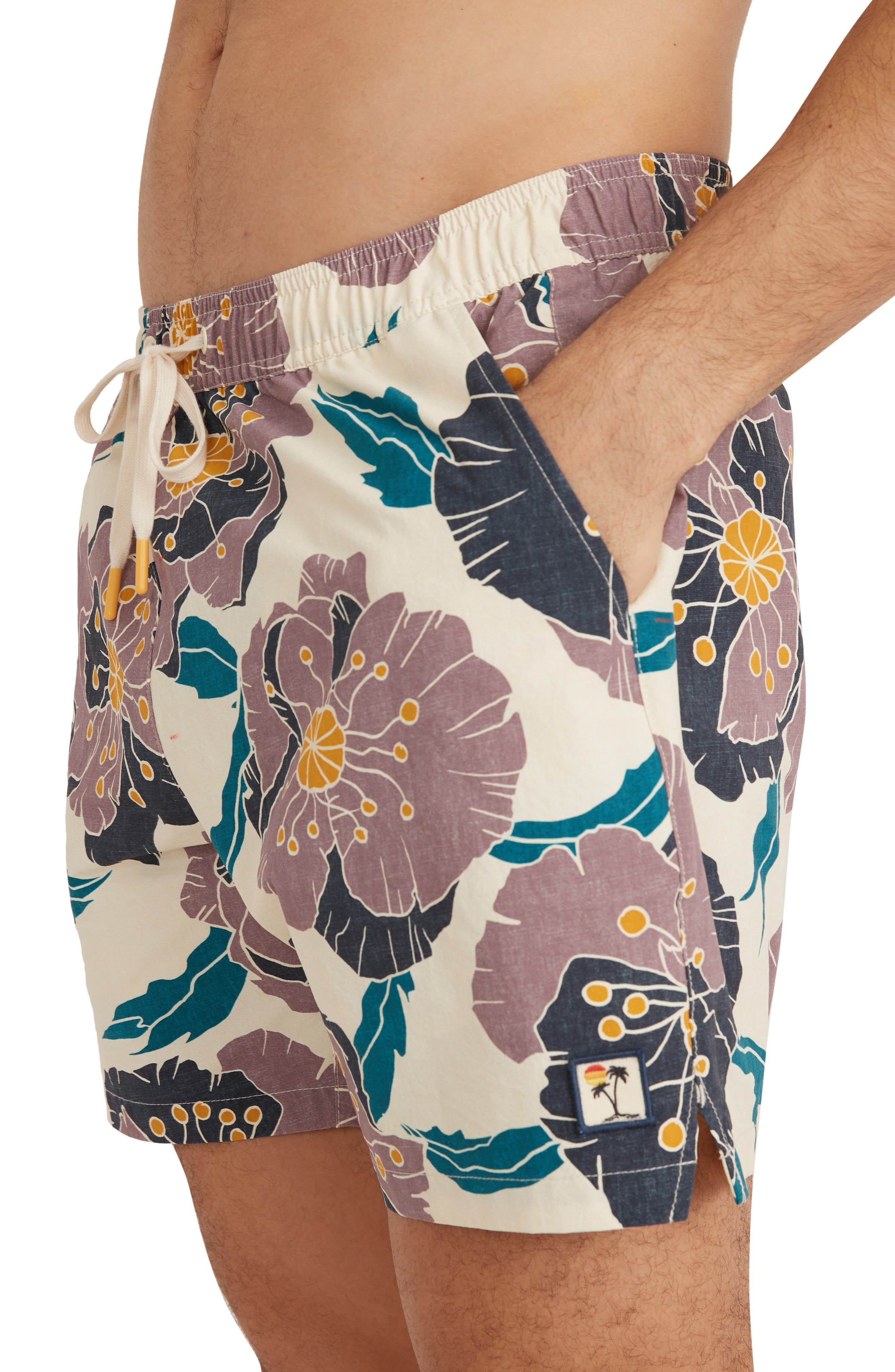 Marine Layer Floral Swim Trunks Nordstrom