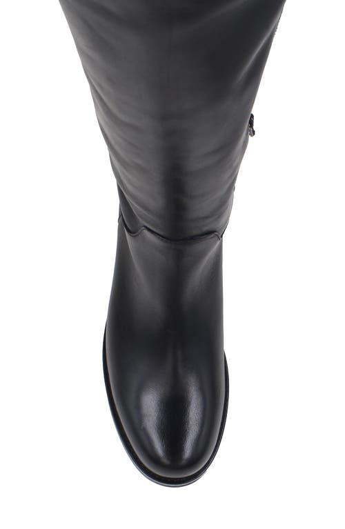 Shop Ziginy Sansa Knee High Boot In Black