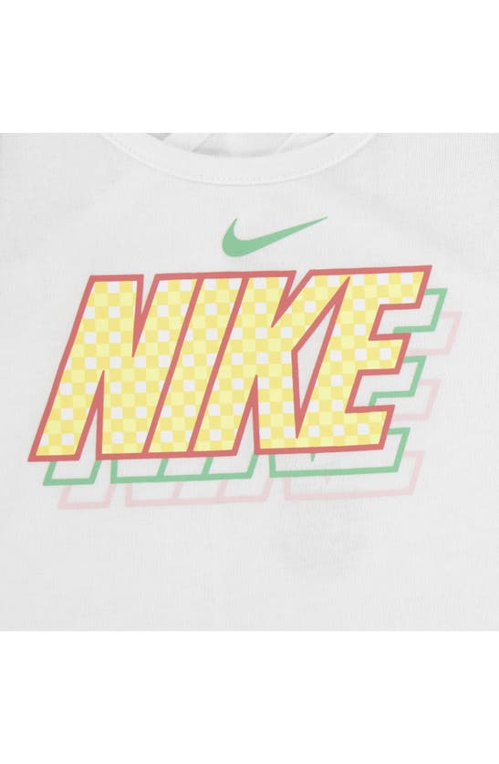 Nike Kids' Tank & Shorts Set In Citron Tint