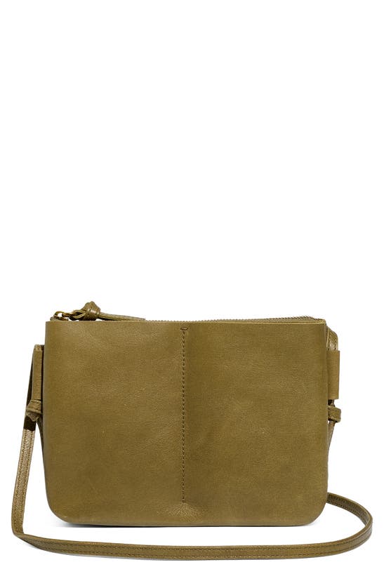 Madewell Medium The Knotted Leather East/west Crossbody Bag In Tundra |  ModeSens
