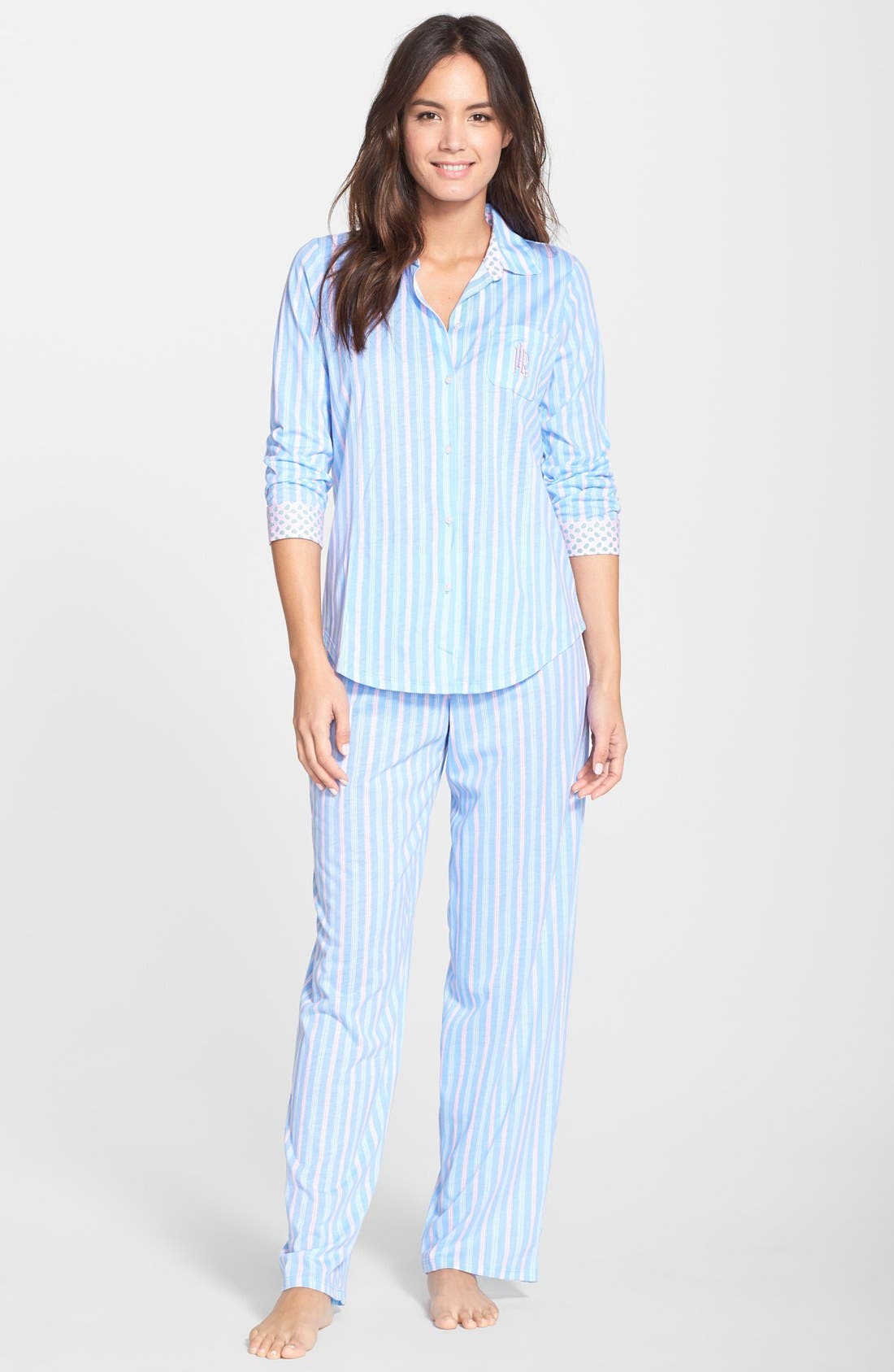 Lauren Ralph Lauren Cotton Jersey Pajamas | Nordstrom