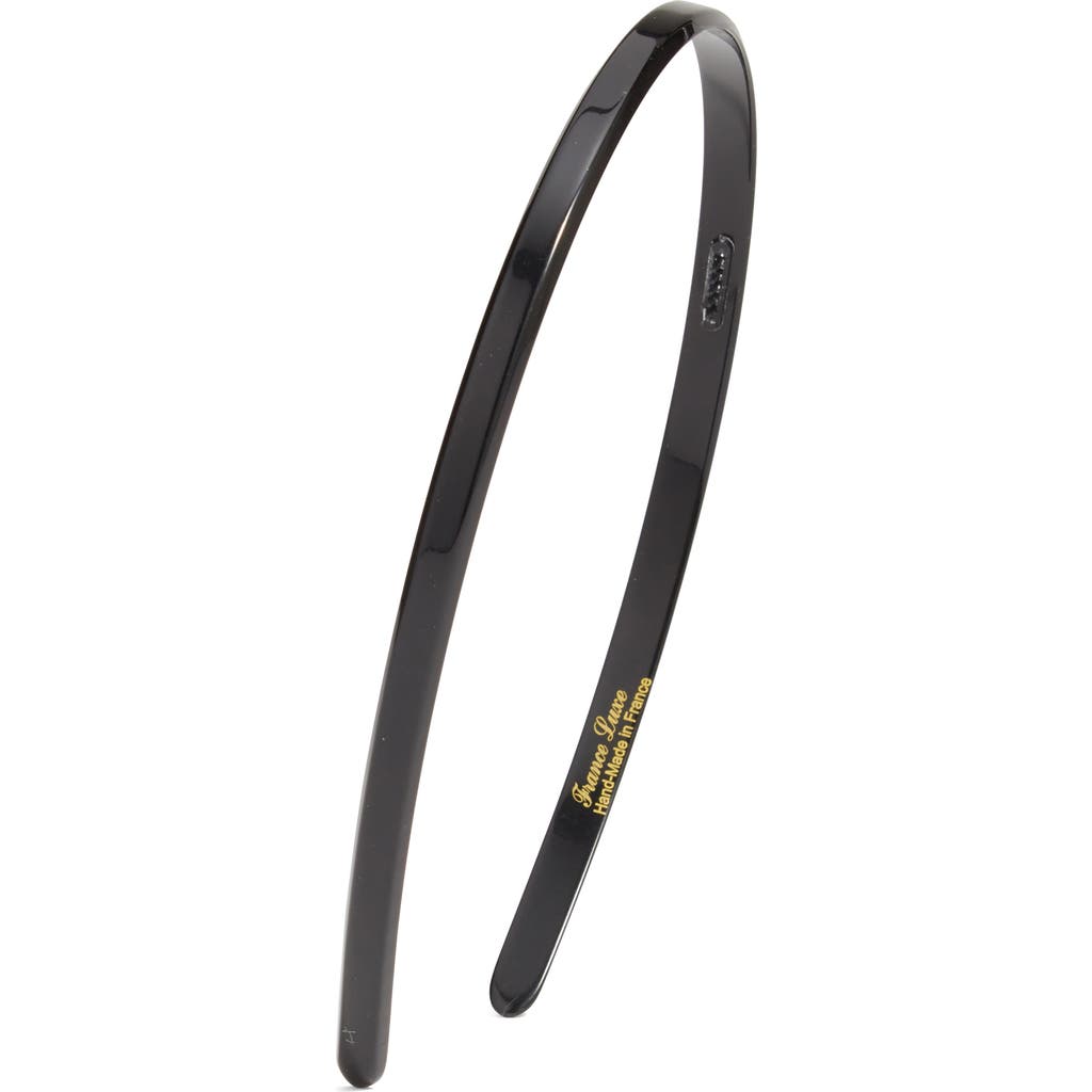 france luxe Ultracomfort Thin Headband in Black